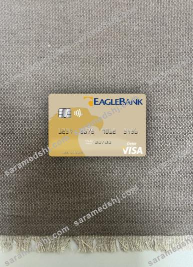 Nauru Eagle Bank Inc visa debit card photolook front